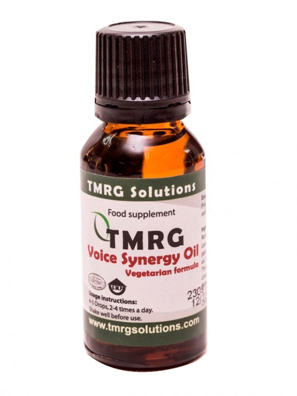 תערובת שמנים לקול (מס' 6) – TMRG VOICE SYNERGY OIL